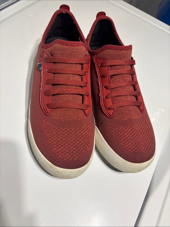 Vessi Shoes - VESSI Weekend Slip-On Sneakers in Red